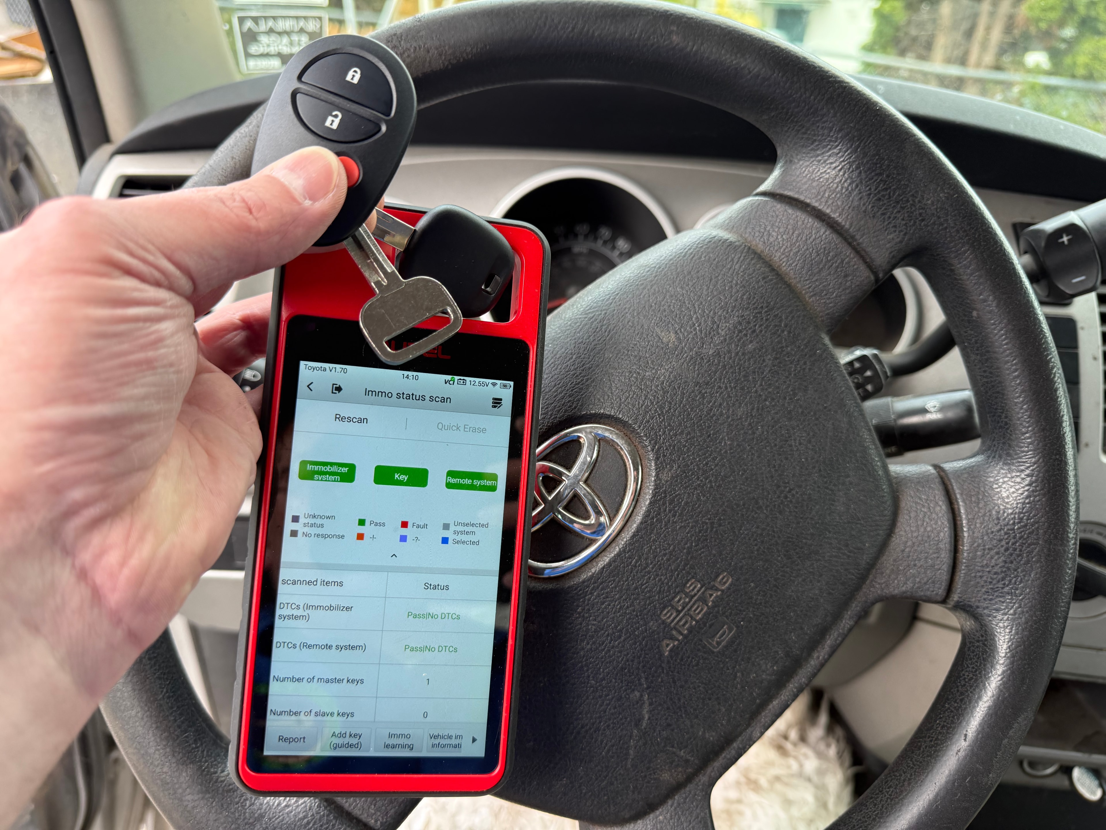 Autel KM100 automotive lockout and key programming — Orion's Key Vancouver WA
